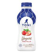 YOGURT TONI BEBIBLE FRUTILLA 600ML