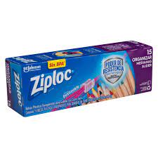 ZIPLOC CIERRE FUNDA MEDIANA X15