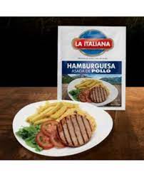 HAMBURGUESA LA ITALIANA ASADA DE POLLO 120GR
