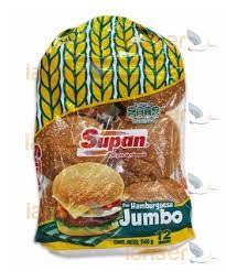 PAN SUPAN JUMBO HAMBURGUESA 1140GR