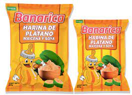 HARINA DE PLATANO MAICENA Y SOYA BANARICA 200GR