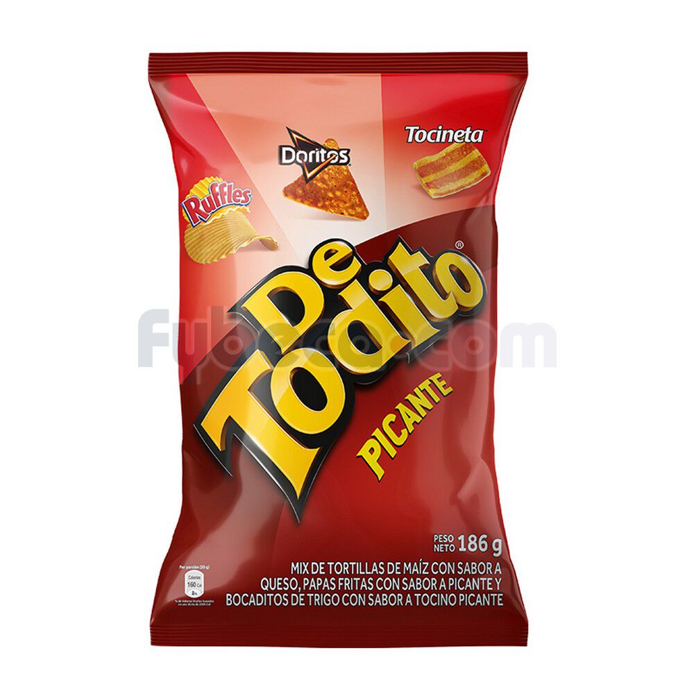 DE TODITO PICANTE 186GR
