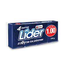 JABON LIDER AZUL TRIPACK 480GR 