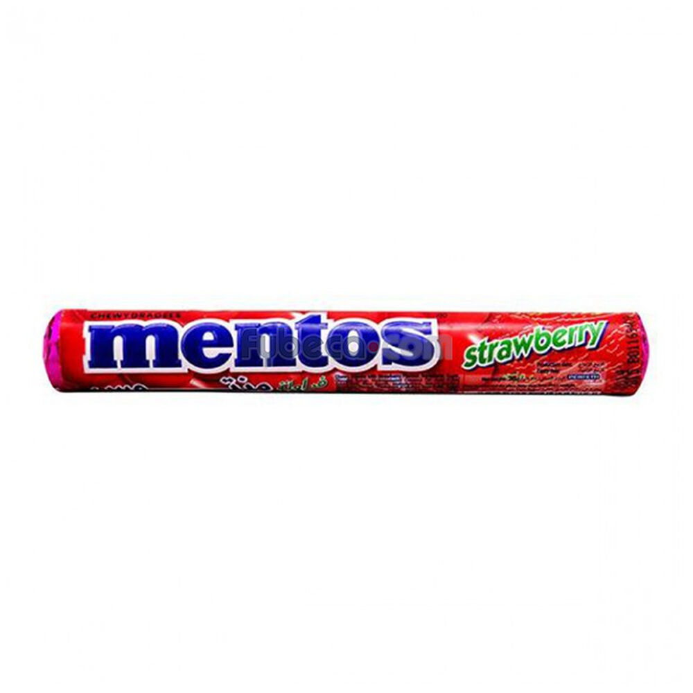 CARAMELO MENTOS FRESA ROLLO