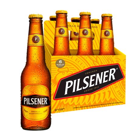 CERVEZA PILSENER BOTELLA 330ML SIXPACK 