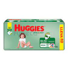 PAÑAL HUGGIES ACTSEC XG x25