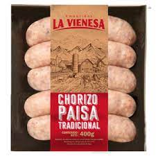 CHORIZO PAISA TRADICIONAL LA VIENESA 400GR