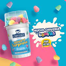 YOGURT CHIVERIA CHIVI GUR CLASICO CON GOMITAS 170GR