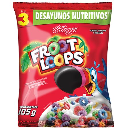 CEREAL KELLOGGS FROOT LOOPS FUNDA 105GR