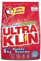 DETERGENTE ULTRA KLIN FUERZA EXTREMA 5KG