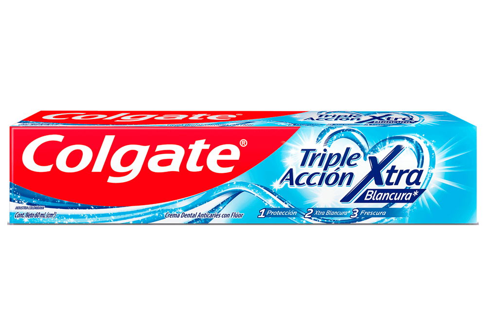 PASTA DENTAL COLGATE TRIPLE ACCION XTRA BLANCURA 60ML