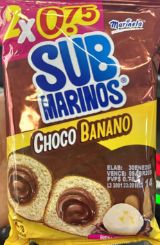 SUBMARINO CHOCOBANANA 94GR