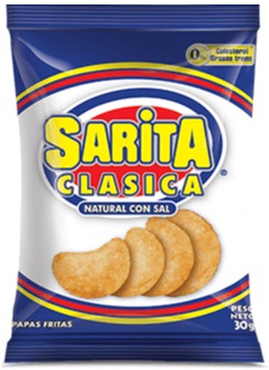 PAPAS SARITA CLASICA 20GR